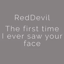 [Ebook] The First Time I Ever Saw Your Face by Reddevil