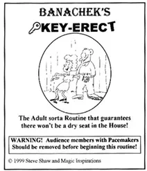 [Magic Video] Key Erect by Banachek