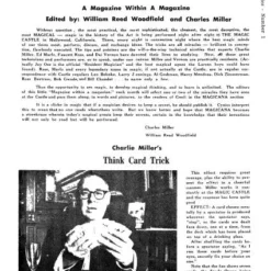 [Ebook|Exclusive] William Reed Woodfield and Charles Miller - Magicana + The Giorgio Letters