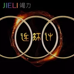 [Magic Video] Professional Golden Rings ( Linking Rings Routine ) by Jeremy Pei & Jieli Magic.