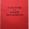 [Ebook] A Lecture by Jackie McClements