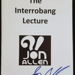 [Ebook] The Interrobang Lecture 2017 by Jon Allen.