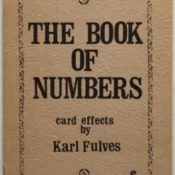 [Ebook] Karl Fulves - Book of Numbers ( Instant Download )