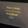 [Magic Video] Ring in Bottle & BarBlade by Matthew Garrett & Brian Caswell.