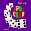 1 TO 6 SPOT CARD by Martin Lewis.