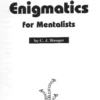 [Ebook|Mentalism & Hypnosis] Advanced Enigmatics by CJ Wenger