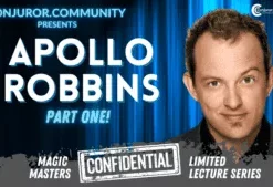 [Magic Video] Apollo Robbins Magic Masters Confidential Part 1.