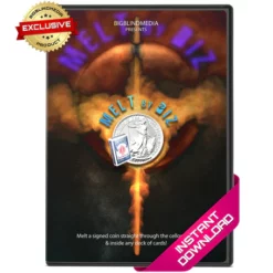 [Magic Video] Melt by Biz - Coin Thru Cellophane.