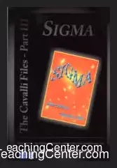 [Ebook] The Cavalli Files III - Sigma by Paolo Cavalli