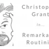 [Magic Video] Christopher Grant: Remarkable Routining.