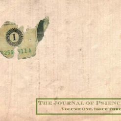 [Ebook] The Journal of Psience by Michael Weber ( Vol 1 – Issue 3 )