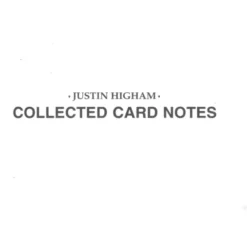 [Ebook] Collected Card Notes by Justin Higham.