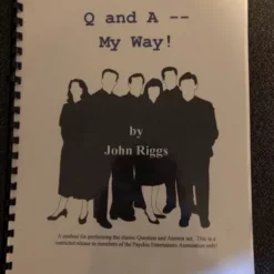 [Mentalism & Hypnosis] Q and A My Way by John Riggs