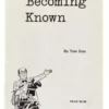 [Ebook] Becoming Known by Tom Zoss