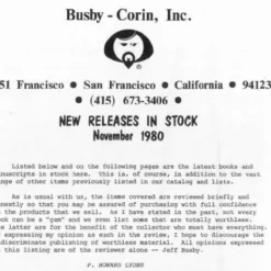 [Ebook] New Releases In Stock by Jeff Busby