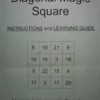 [Ebook|Exclusive] Diagonal Magic Square by Chuck Hickok