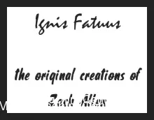 [Ebook] Ignis Fatuus by Zach Allen.