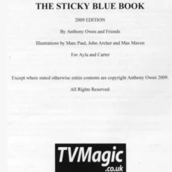 [Ebook] Anthony Owen - The Sticky Blue Book