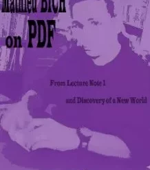 [Magic Video] Lecture Notes by Mathieu Bich