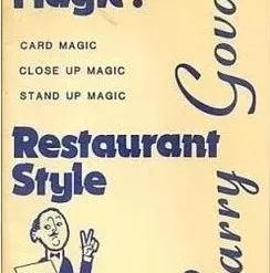 [Magic Video] Barry Govan - Close Up Magic (Restaurant Style)(1982)