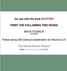 [Magic Video] Scatter Patterns by Daniel Garcia