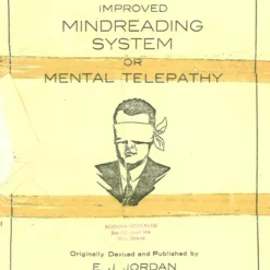 [Ebook] Jordan's Improved Mindreading System or Mental Telepathy by E J Jordan.