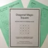 [Magic Video] Chuck Hickock - Diagonal Magic Square