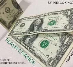 [Magic Video] Flash Change by Nikos Simonis (Instant Download)