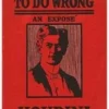 [Ebook] Right Way to do Wrong by Harry Houdini
