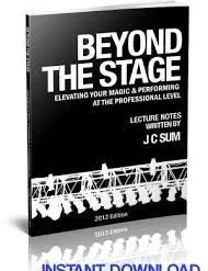 [Ebook] JC Sum - BEYOND THE STAGE LECTURE NOTES.