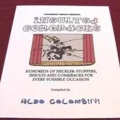 [Magic Video] Insults & Comebacks by Aldo Colombini