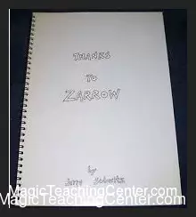 [Magic Video] Jerry Sadowitz - Thanks To Zarrow