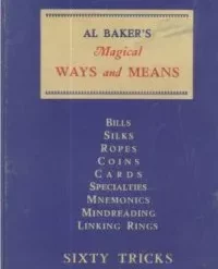 [Ebook] Magical Ways and Means by Al Baker ( Instant Download )