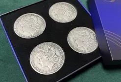 [Magic Video] MORGAN Coin Set by N2G (Gimmick Not Included)