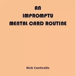 [Ebook] Nick Conticello - An Impromptu Mental Card Routine