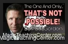 [Ebook] [Ebook] Paul Gordon – That’s Not Possible blockbuster card trick! (official PDF) (Instant Download)