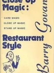 [Magic Video] Close Up Magic Restaurant Style 1982 by Barry Govan