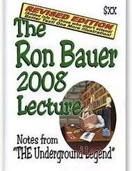 [Magic Video] Ron Bauer - Ron Bauer 2008 Lecture Notes