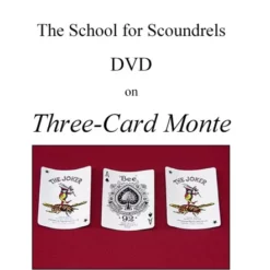 [Magic Video] School for Scoundrels - Three Card Monte ( 2 video & PDF ).