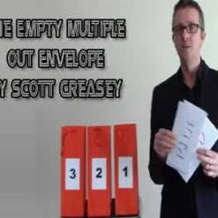 [Magic Video|Mentalism & Hypnosis] Scott Creasey - The Empty Multiple Out Envelope (Instant Download)