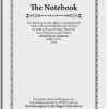 The Notebook by Will Houstoun ( Instant Download )
