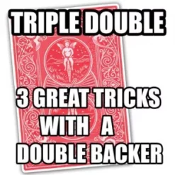 [Magic Video] Triple Double: 3 Great Tricks with a Double Backer by Jeremy Luton
