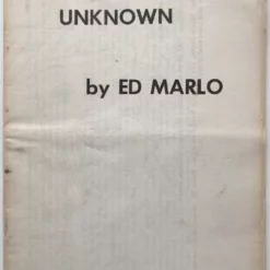 [Ebook] Unknown by Edward Marlo