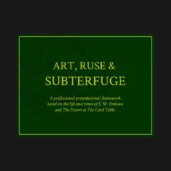 Luke Jermay ART, RUSE & SUBTERFUGE Cover