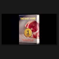 The Baby Hand magic trick featuring a realistic baby hand reaching out of a photo.