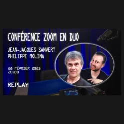 Jean-Jacques Sanvert & Philippe Molina ZOOM Magic Conference (French, Instant Download)