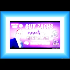 Guy Zach presenting his 3-hour master mentalism lecture, demonstrating advanced psychological techniques for magicians and mentalists.