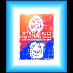 Casper's The Ghost Protocol digital download cover featuring a hand holding a billet and a pen, symbolizing mentalism and magic instruction.