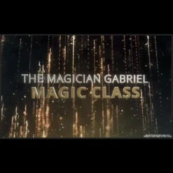 Magic Gabriel, a charismatic magician, demonstrates a beginner-friendly card trick from his '10 Easy Magic Tricks' instant download course.