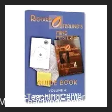 Richard Osterlind Mind Mysteries Guide Book Vol 4 cover, detailing advanced mentalism and magic techniques